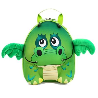 China Small Dragon Shape Primary School Bag 3D Stereoscopic Hard Shell Material for sale