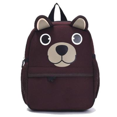 China Colorful Childrens Small Primary School Bag With Cute Bear Appearance for sale