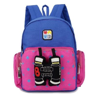 China Multicolor Custom Primary School Bag Cartoon With Polyester Material for sale