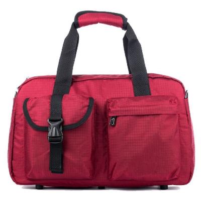 China Custom Logo Waterproof Duffel Bag Oxford Material Large Practical Interior Space for sale