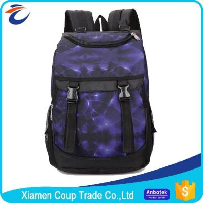 China College Student Shoulder Bag / Polyester School Bags Humanized Internal Structure for sale