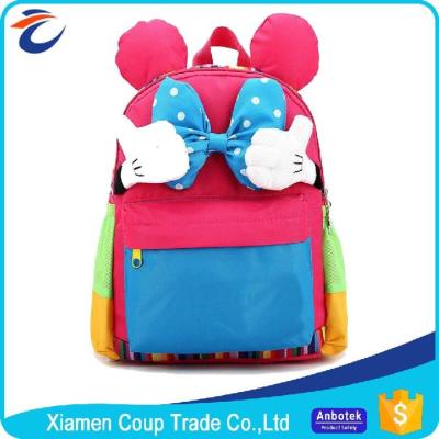 China Cartoon Character Primary School Bag Nylon School Backpacks For Girls for sale