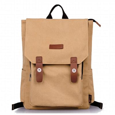 China Washable Women And Mens Shoulder Bags Canvas Fashion Backpack Large Capacity for sale