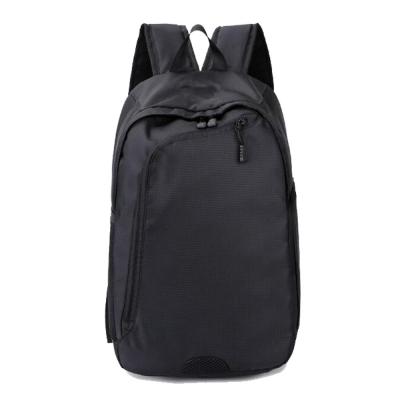 China Fashionable Style Black Canvas Mens Hiking Backpacks Travel Bag 29x16x45 Cm Size for sale