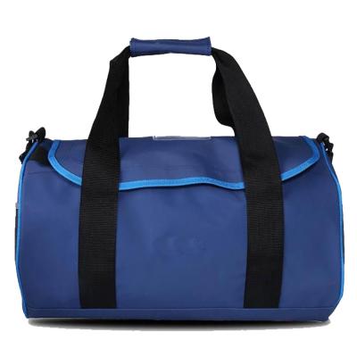 China Blue Color Unique 600D Polyester Large Travel Luggage Bags Quickly Delivery Time for sale