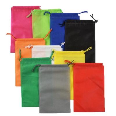 China Printed Drawstring Non Woven Tote Bags Reusable Environmentally Friendly for sale