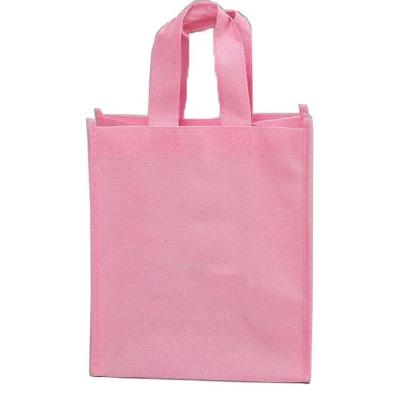 China Heavy Duty Durable Personalized Non Woven Reusable Bags With Logo Side Printing for sale