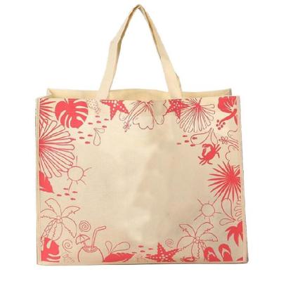 China Custom Printed Non Woven Reusable Bags Eco Friendly Grocery Tote Promotional for sale