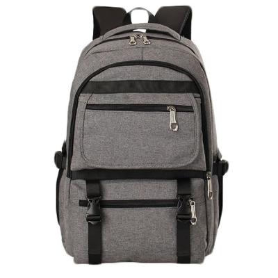 China Mens 32cm Canvas School Backpacks for sale