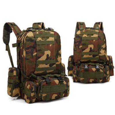 China Camouflage Detachable Combination Waterproof Tactical Backpack for sale