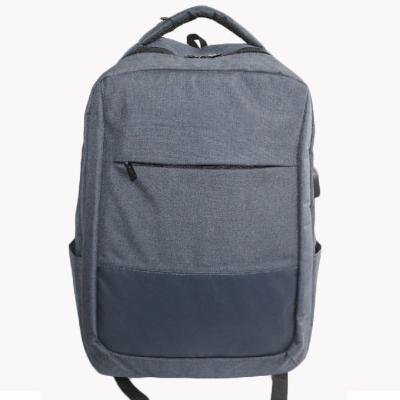 China Washable Polyester Business Laptop Backpack With USB for sale
