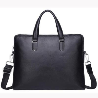 China Business Men'S First Layer Cowhide 14 Inch Laptop Messenger Bags for sale