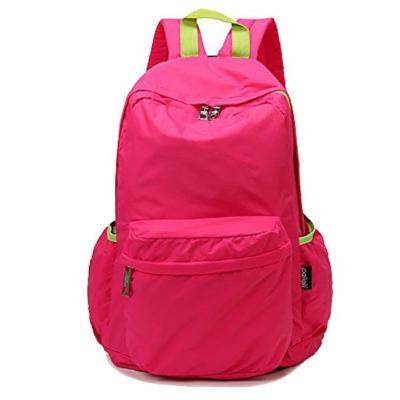China Unisex Nylon Outdoor Sports Backpack With Metal Zipper for sale