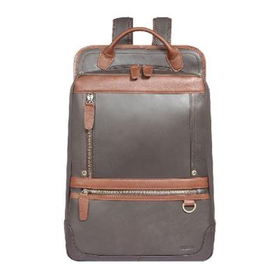 China First Layer Cowhide Leather 15.6 Inch Office Laptop Backpack For Travel for sale