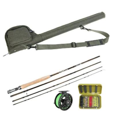 China Portable Canvas Fishing Rod Storage Tubes Reel Organizer Bags With Shoulder Strap for sale