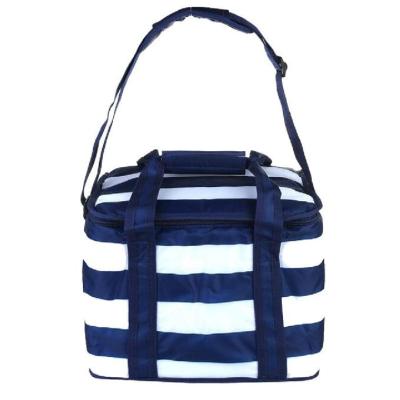 China Insulated Zip Closure Tote Lunch Cooler Bag Customized Color for sale