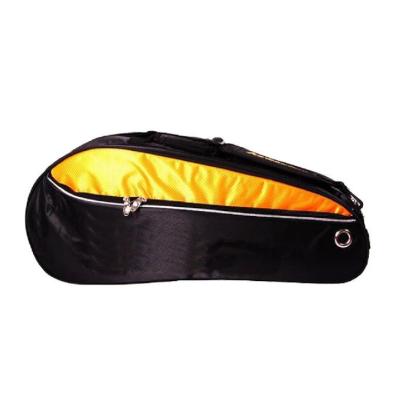 China Single Shoulder Polyester Tennis Racket Bag 75x16x30cm With Shoe Compartment for sale