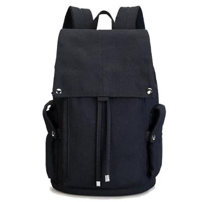 China Wear Resistant Girls Canvas School Bag Backpack for sale