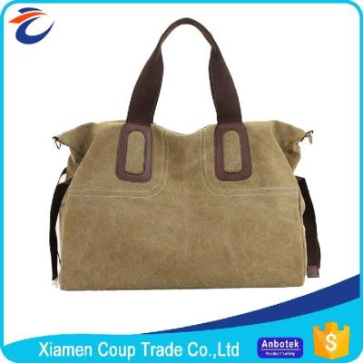 China OEM Ladies Daily Use Canvas Single Shoulder Handbag for sale
