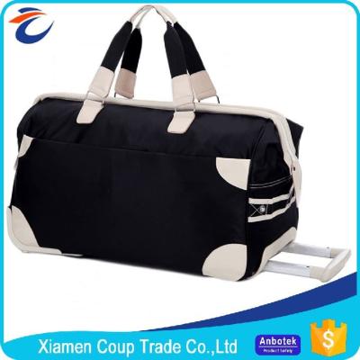 China Unisex Nylon Travel Duffel Bags Washable With Wheels for sale