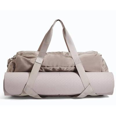 China OEM Polyester Yoga Mat Tote Bag With Adjustable Shoulder Strap for sale