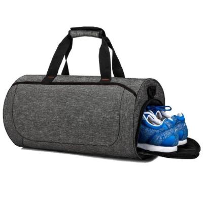 China Unisex Nylon Athletic Duffle Bag OEM With Shoe Compartment for sale