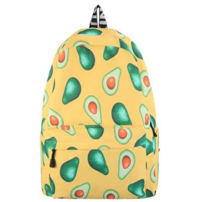 China Printed Personality High School Students Computer Backpack Bag for sale