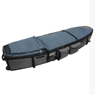 China Custom 9' 9'6 10'0 Polyester Long Board Bag With Wheels for sale