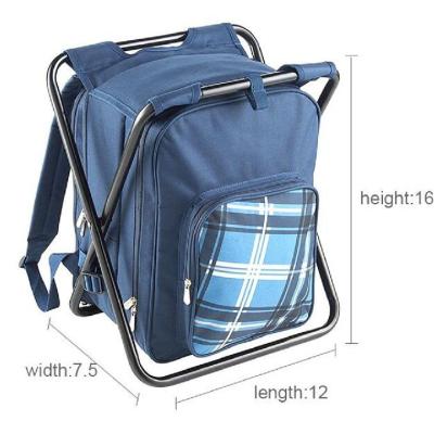 China Multifunction Foldable Fishing Stool With Backpack for sale