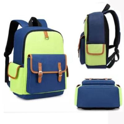 China Custom 600D Nylon Primary School Bag With Polyester Lining for sale