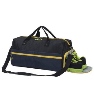 China Men Women Travel Duffle Bag With Shoes Compartment for sale
