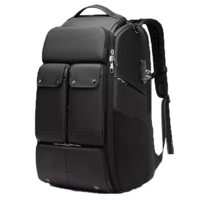 China Waterproof Custom Black Oxford Office Laptop Bags Fit 17 Inch Laptop Backpack en venta