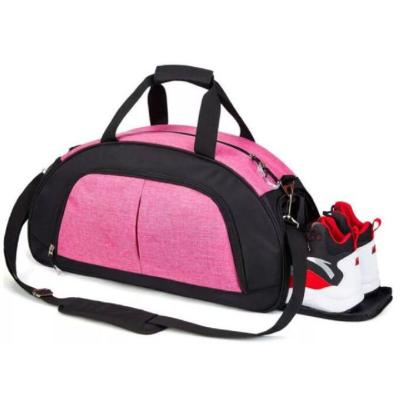 China Waterproof Sports Weekend Travel Bag With Shoes Compartment en venta