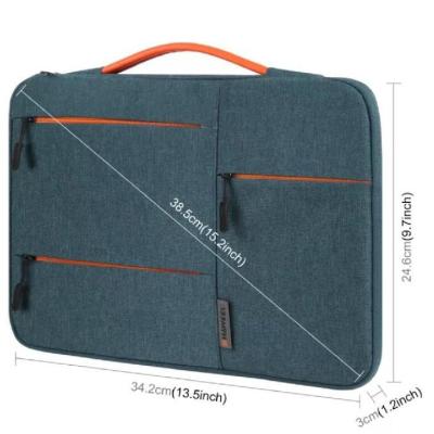 China 13.0 Inch Sleeve Case Zipper Laptop Briefcase Business Laptop Handbag for sale