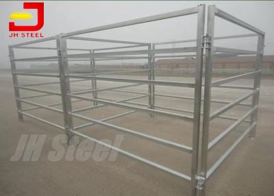 Chine Panneau complètement soudé de yard de bétail de taille de 2.1m galvanisé ou revêtement de poudre à vendre