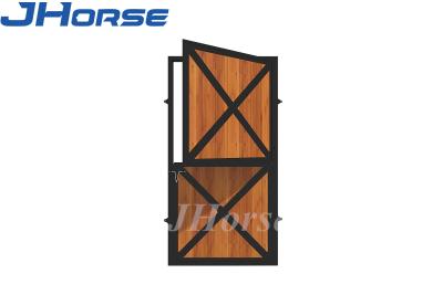 China Portable Horse Stall Panels For Barns / Metal Horse Stall Doors 1200*2200mm Size for sale