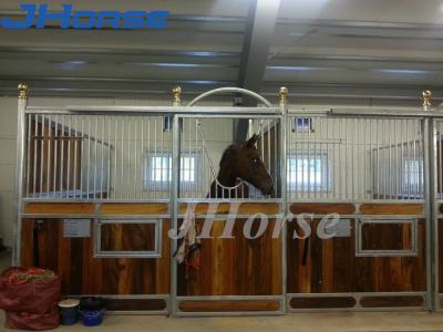 China Prefabricated Movable Easy Replace Sliding European Horse Stall Fronts Panels for sale