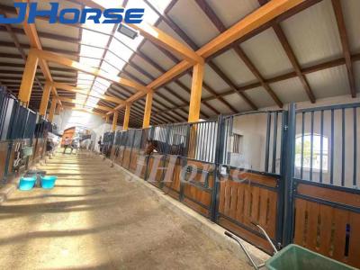 China Permanent European Horse Stalls Fronts Door Classic Luxury Style for sale