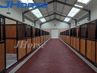 China Front Dividers Custom Wood Horse Stall Fronts All Type Available for sale