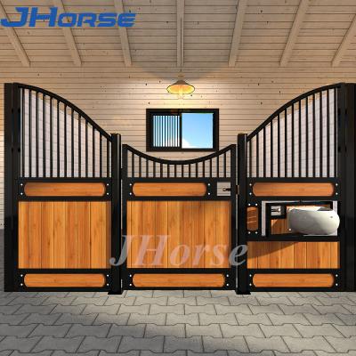 China Stall Of Horses Australia Use Range Horse Stable Box With Durable Dutch Door for sale
