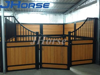 China Front Door Prefabricated Building Material Portable Horse Stall Panels Infilled Bamboo for sale