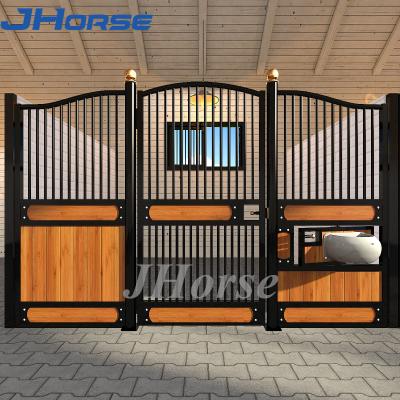 China Factory Customized Metal PVC Horse Stall Panel  made by jinghua company for sale