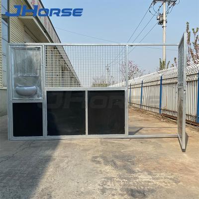 China Temporary Prefabricated Horse Stable Box With Plastic Wood for sale