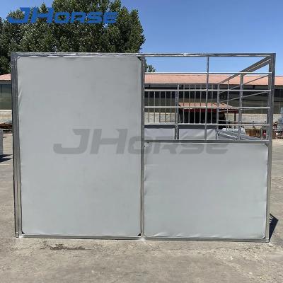 China Popular Design Portable Horse Equipment Prefabricated Stables Box Fence Interiors For Horses for sale