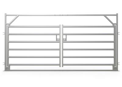 China Attractive Cattle Panel Gate , Low Carbon Steel Portable Cattle Panels for sale