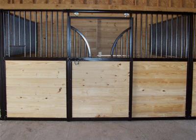 China Prefab Steel Horse Stall Fronts For One Two Four Equestrian Barns for sale