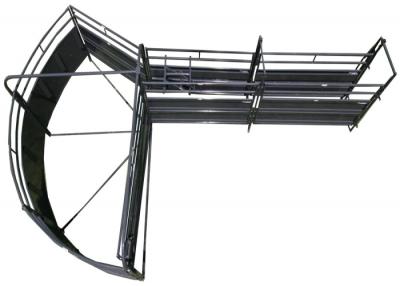 China Durable Livestock Handling Equipment 16 Inch Long Cattle Sweep Alley Systems for sale