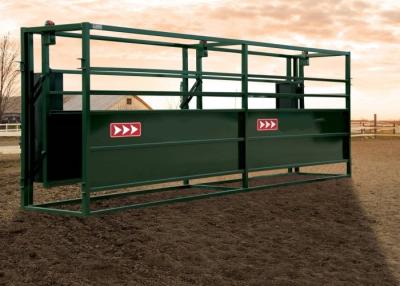 China Popular Livestock Handling Equipment 2 Rolling Doors Cattle Working Systems for sale