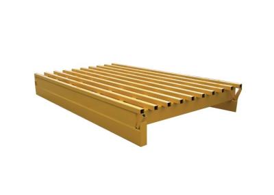 China Powder Coated Livestock Handling Equipment Strong Grate 50 Steel Cattle Grid for sale