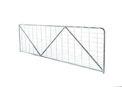 China Standard Weld Mesh Steel Farm Gates All Low Carbon Uniform 25nb Pipe for sale